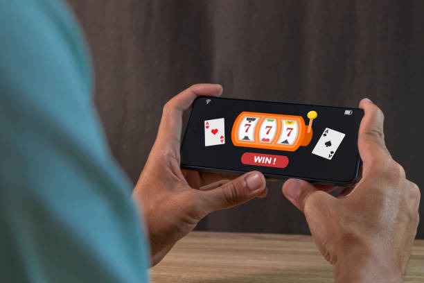 Koprok dice shaking interface on a mobile device display